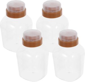 Cabilock Pack of 4 Transparent Plas...