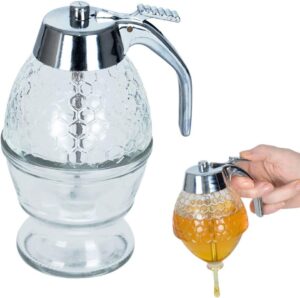 Orion Glass Dispenser for Honey Syr...