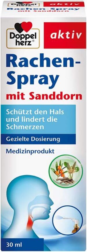 Doppelherz Throat Spray with Sea Bu...