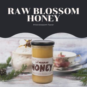 Pure, raw honey, organic wildflower...