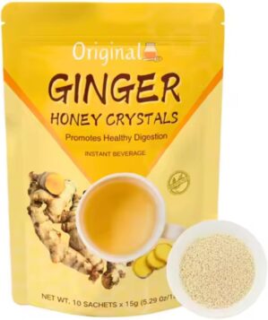 Instant-Honig-Ingwer-Getränkekrist...