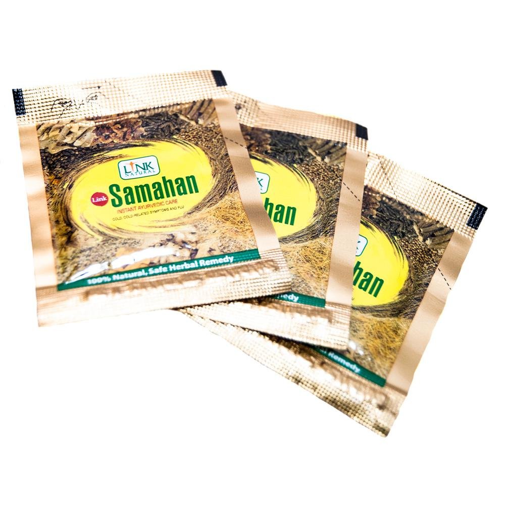 SAMAHAN Tea from Sri Lanka - 10 Bags of Ayurvedic Herbal Tea to Prevent Colds Relaxing, Invigorating and Refreshing, 14 Natural Herbs and Spices – Bild 3