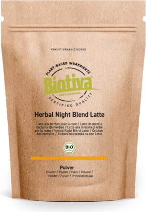 Biotiva Herbal Night Blend Latte Bi...