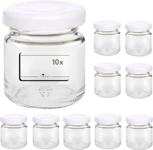 mikken 10 Small Preserving Jars 53 ...