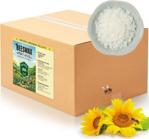 Beeswax Pellets for Candle Making, ...