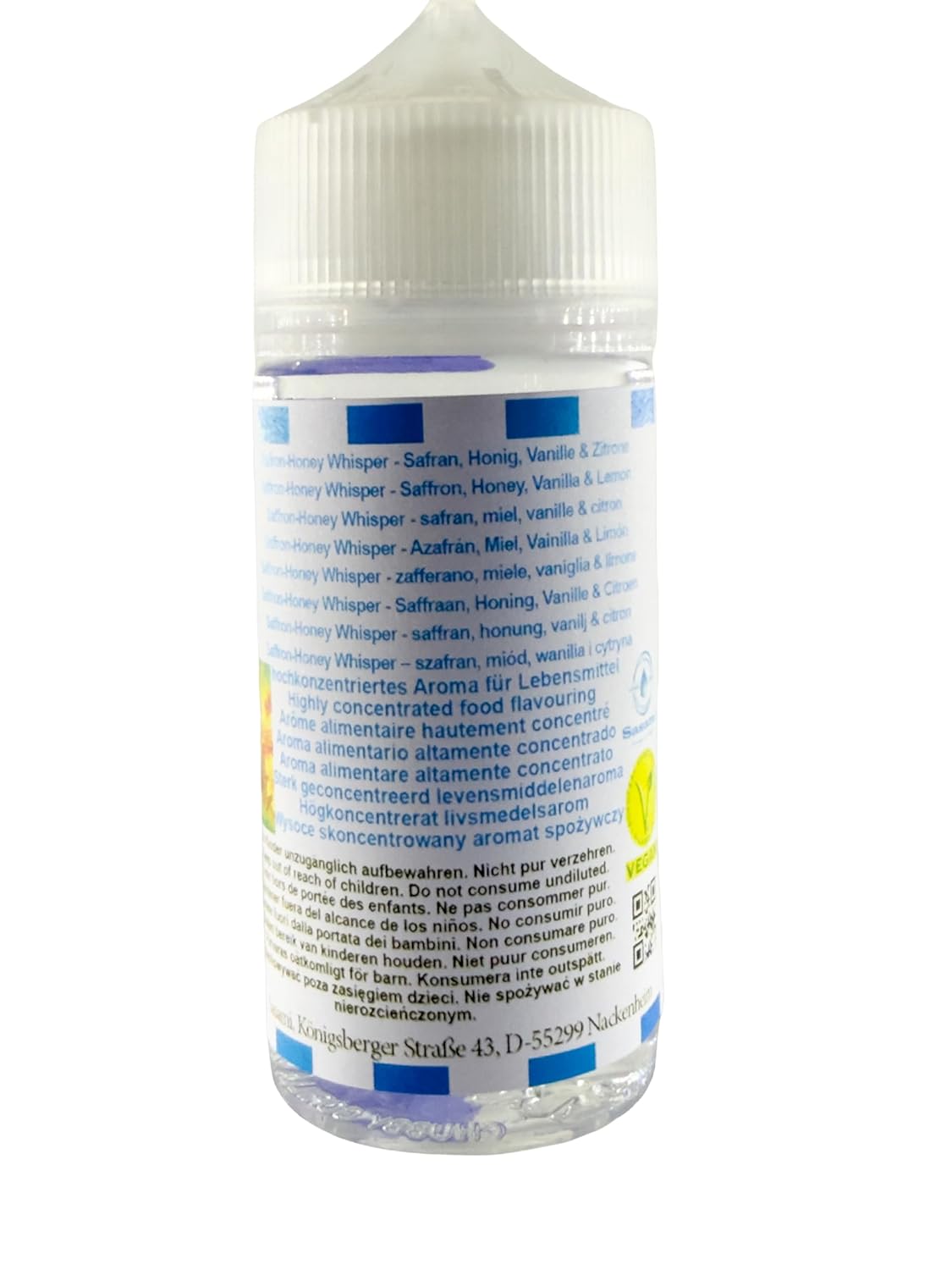 Saffron Honey Whisper - Saffron, Honey, Vanilla & Lemon Aroma Concentrate - Vegan - Sasami - 10 ml – Bild 5