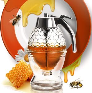 Glass Honey Dispenser – No Dr...