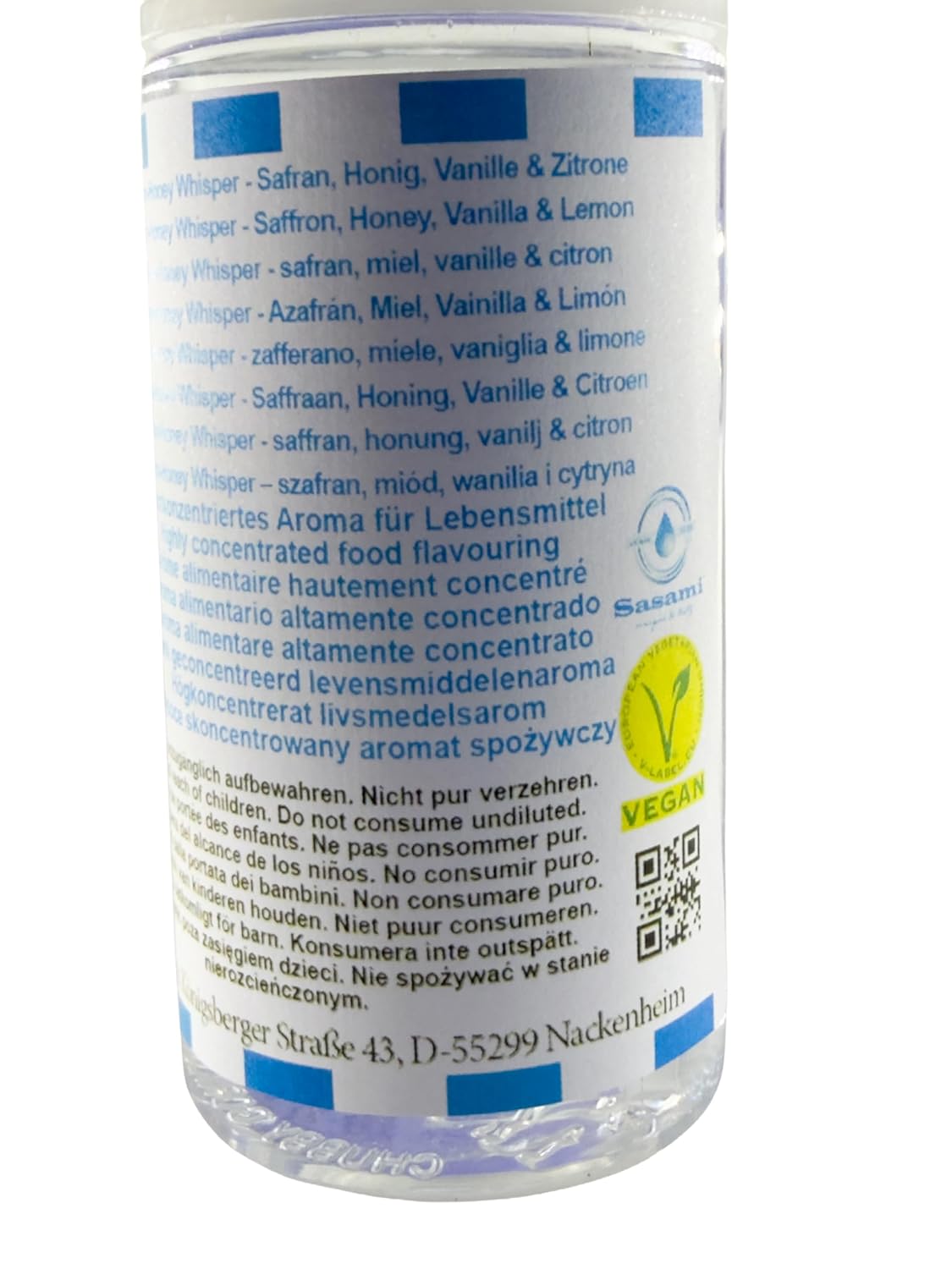 Saffron Honey Whisper - Saffron, Honey, Vanilla & Lemon Aroma Concentrate - Vegan - Sasami - 10 ml – Bild 8