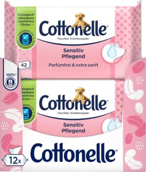Cottonelle Moist Toilet Paper, Sens...