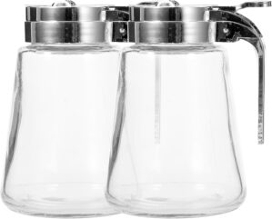 Abaodam 2 Stück 300ml Glas Sirupsp...