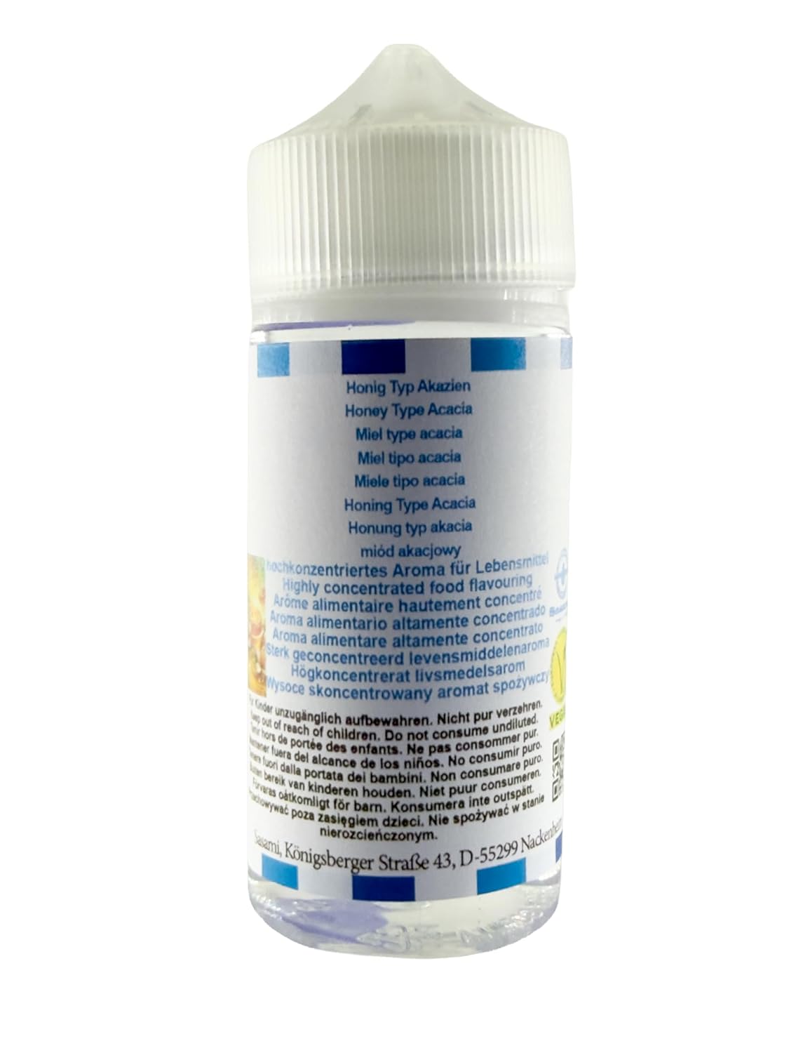 Honig Typ Akazien Aroma Konzentrat - Vegan - Sasami - 10ml – Bild 5