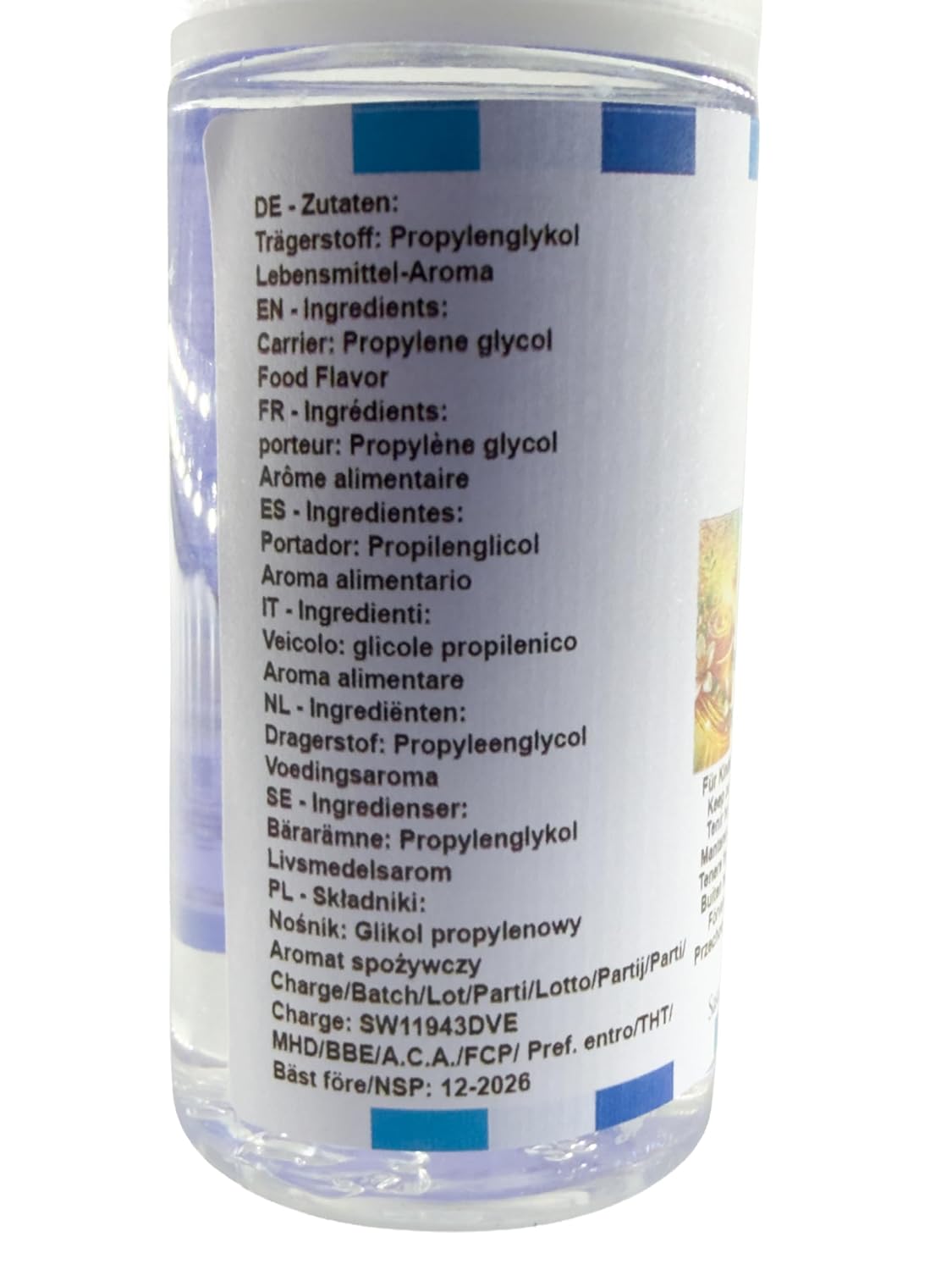 Honig Typ Akazien Aroma Konzentrat - Vegan - Sasami - 10ml – Bild 7