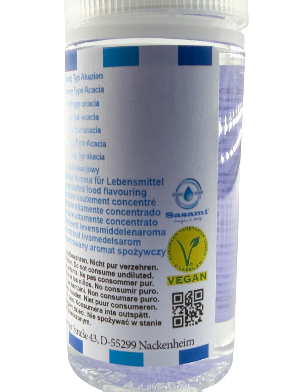 Honig Typ Akazien Aroma Konzentrat - Vegan - Sasami - 10ml – Bild 8