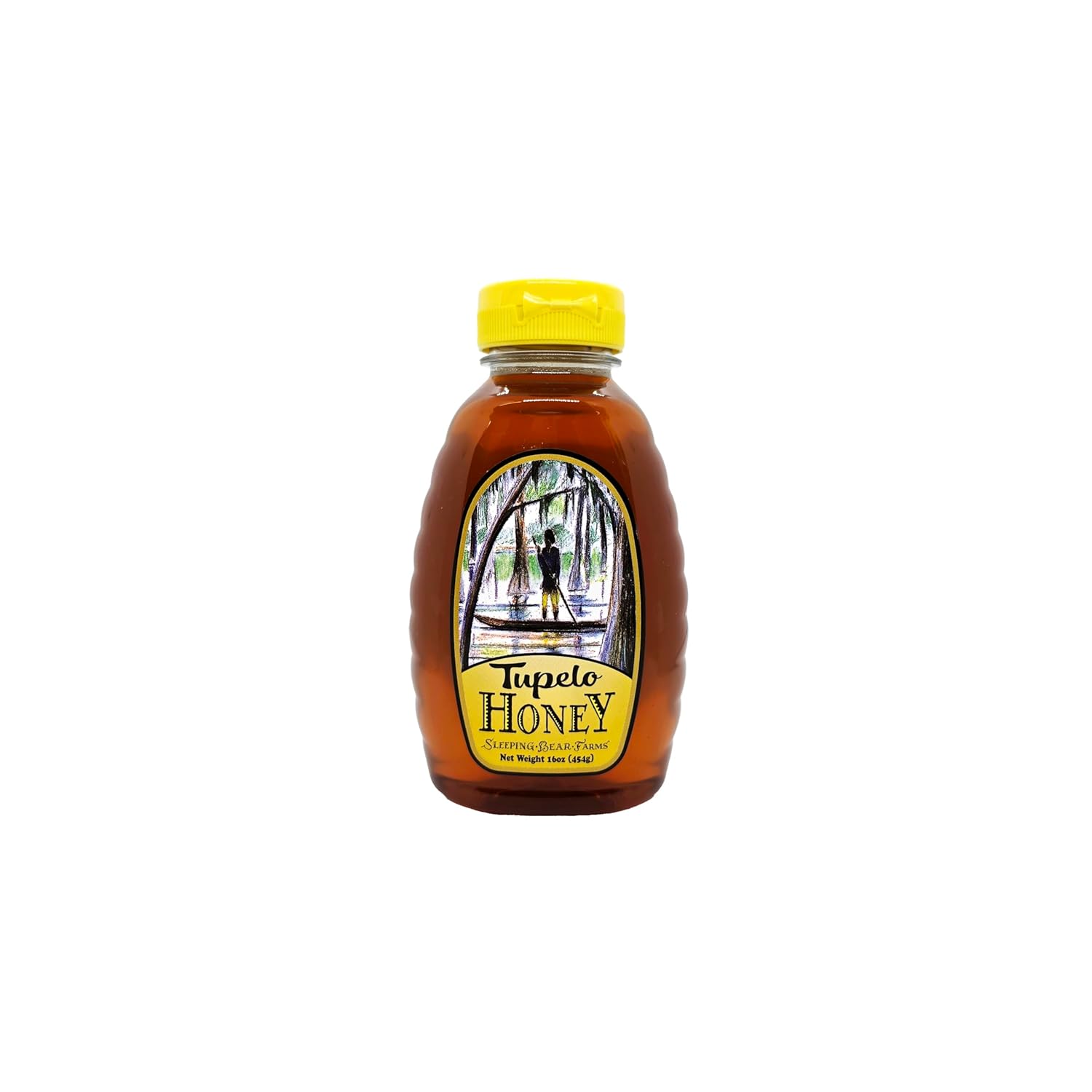 Tupelo Honey 473 ml Premium Quality A by Sleeping Bear Farms Beekeeper in Florida Apalachicola River Basin