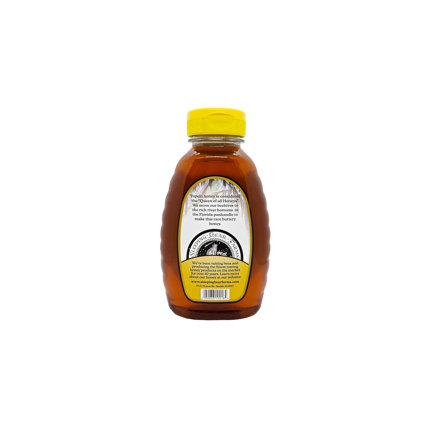 Tupelo Honey 473 ml Premium Quality A by Sleeping Bear Farms Beekeeper in Florida Apalachicola River Basin – Bild 2
