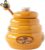 Keramik Honigtopf mit Deckel und Holzlöffel 140 Ml Honigbehälter für Küche Sirup Marmelade Haushalts Aufbewahrung Wiederverwendbar
