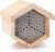 WHITEHORSE Premium Beehouse – Made of Cedar Wood – 15cm Long Interchangeable Tubes – An Insect Hotel for Eternity – Help Bees Pollinate Your Garden