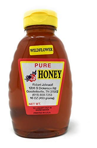 Johnson Honey Wildflower Honey, 16 Oz