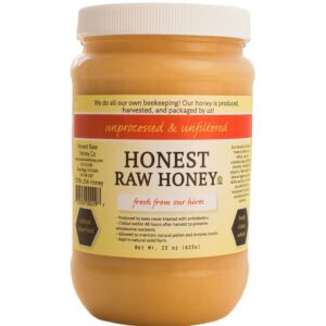 Honest Raw Honey – 100% Unfil...