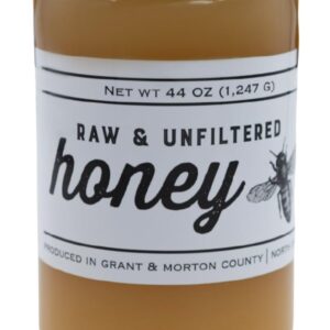 TJO Bees Raw and Unfiltered Honey, ...