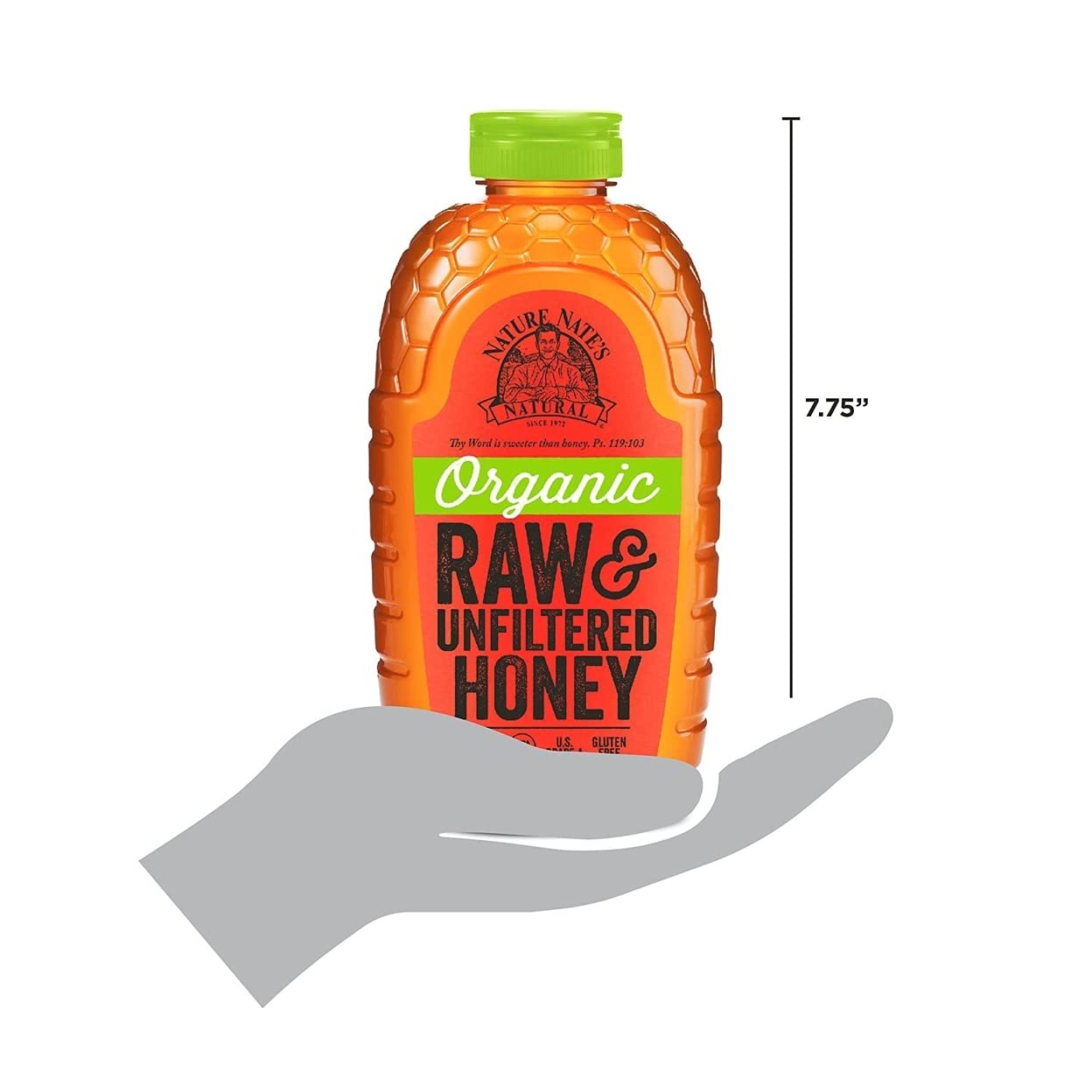 Nature Nate's 100% Organic Pure Raw & Unfiltered Honey (40 oz.) - Image 4
