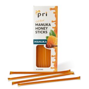 P.R.I Manuka Honey Sticks, Certifie...