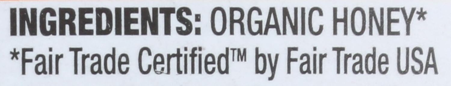 Wholesome Sweeteners 16-Ounce Organic Raw Unfiltered Honey Bottle, 100% Pure, Fair Trade Certified, Non GMO Project Verified, & Gluten Free, 1 Pack - Image 4