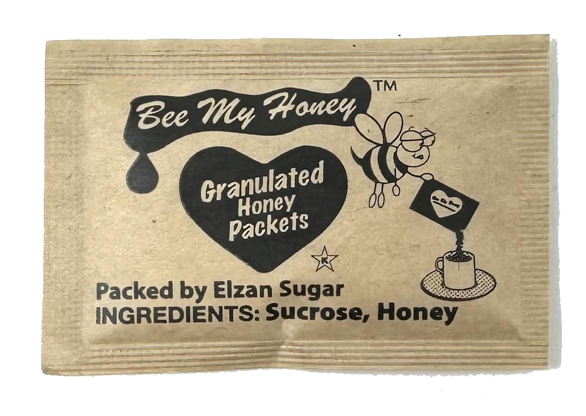 Bee My Honey Pure Granulated Honey Packets Individual Honey Crystal Packets (60) - Image 3