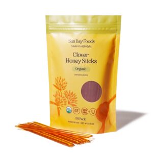Sunbay Foods Organic Honey Sticks &...
