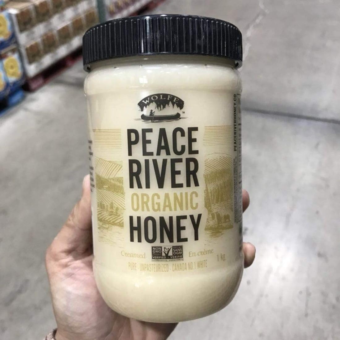 Peace River Organic Honey 1 KG (Made in Canada) - Image 4