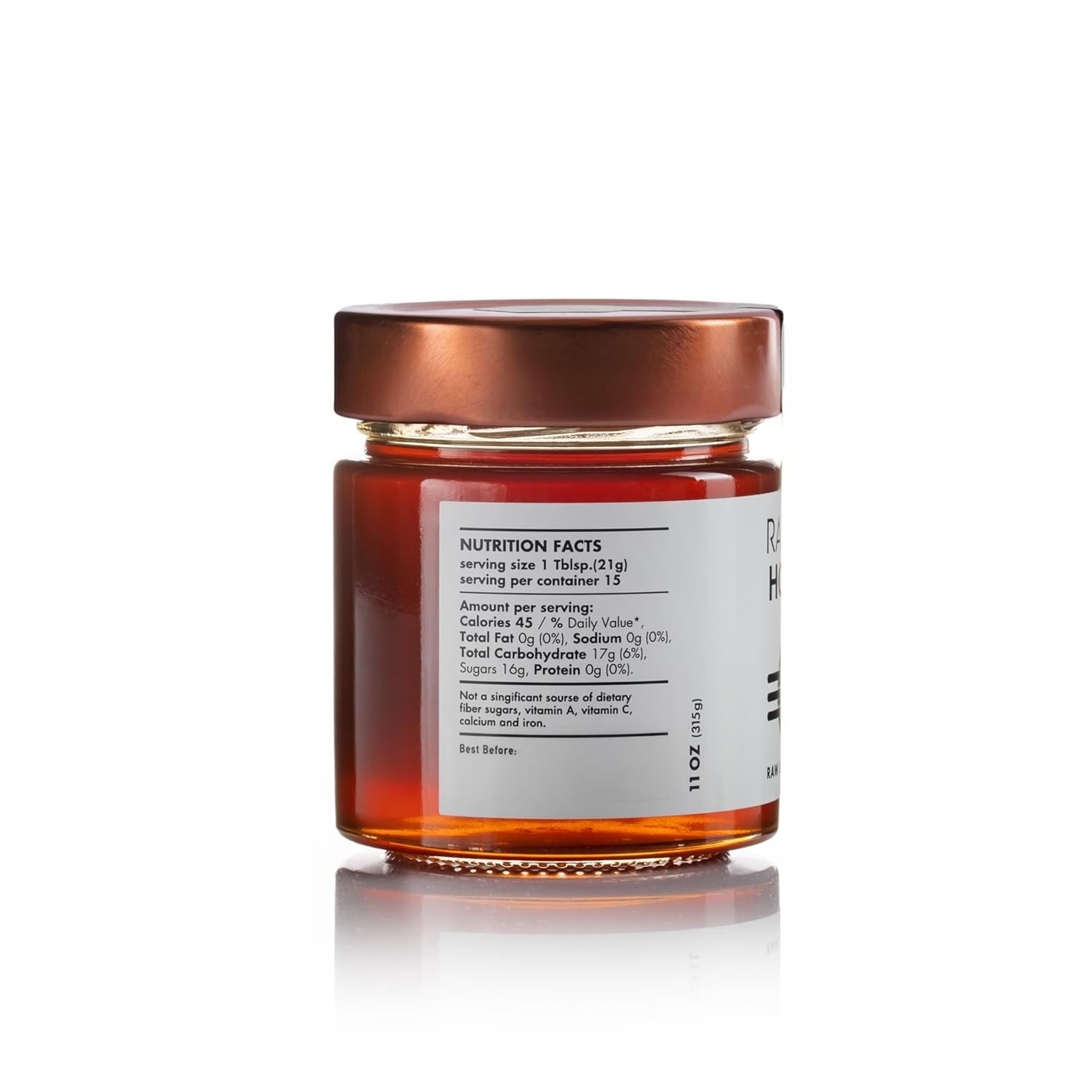 Laconic Foods | Raw Greek Fir Honey | Honeydew Honey from Arcadian Forests | Cold-Extracted, Unfiltered, Single-Origin | 315g - Image 3