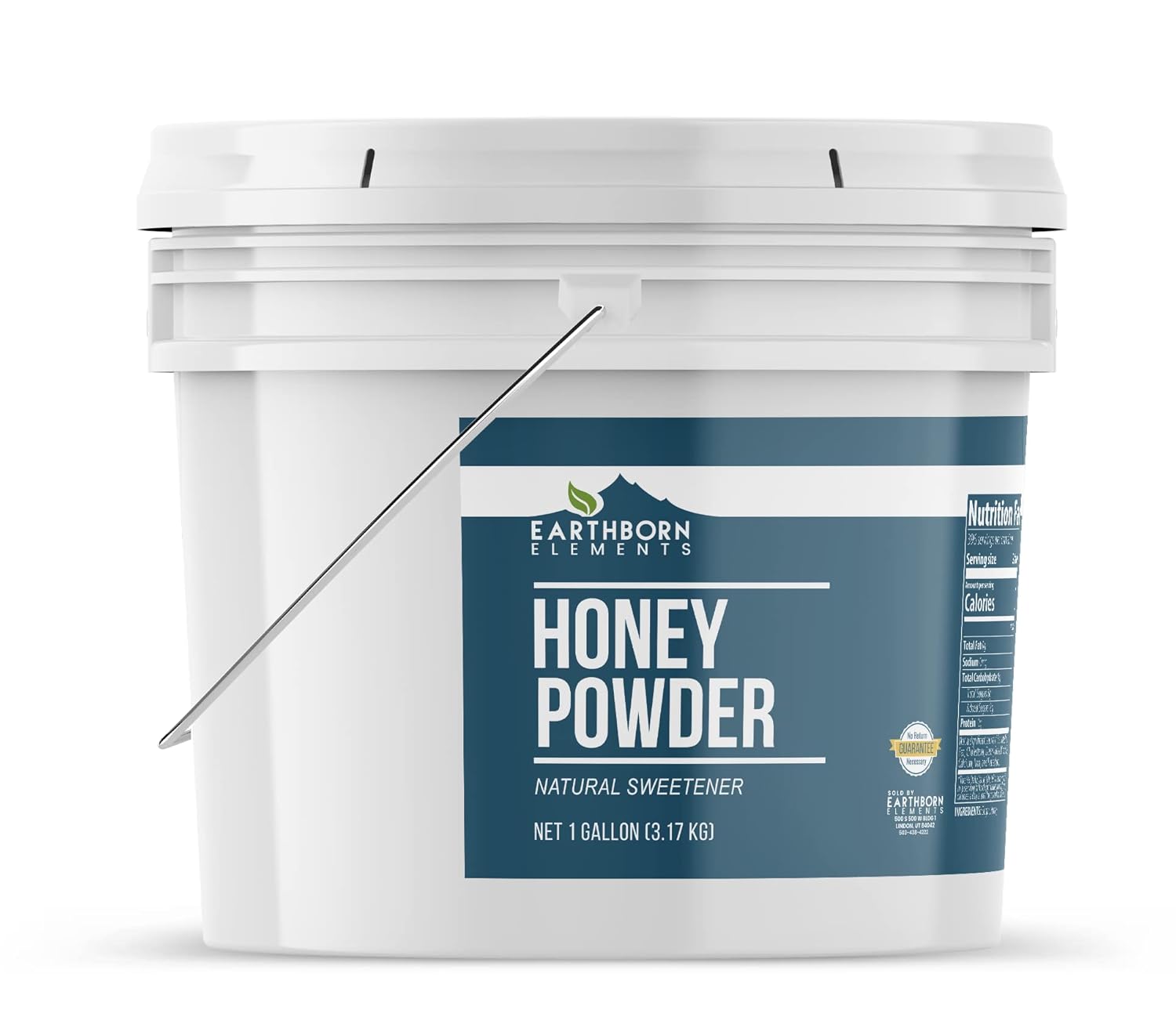 Earthborn Elements Honey Powder 1 Gallon Bucket, Natural Sweetener, Drinks & Baking - Image 3