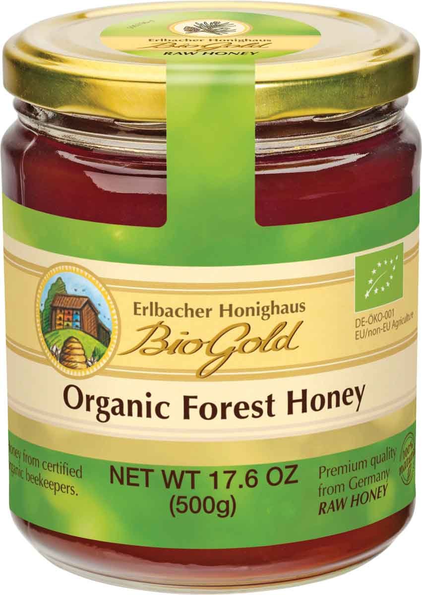BioGold Organic Honey, Forest, 17.6 Ounce