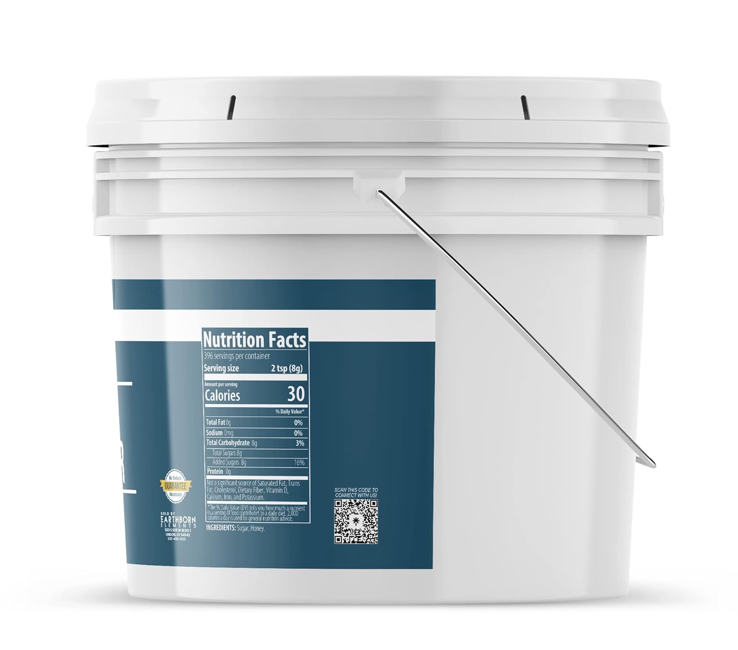Earthborn Elements Honey Powder 1 Gallon Bucket, Natural Sweetener, Drinks & Baking - Image 2