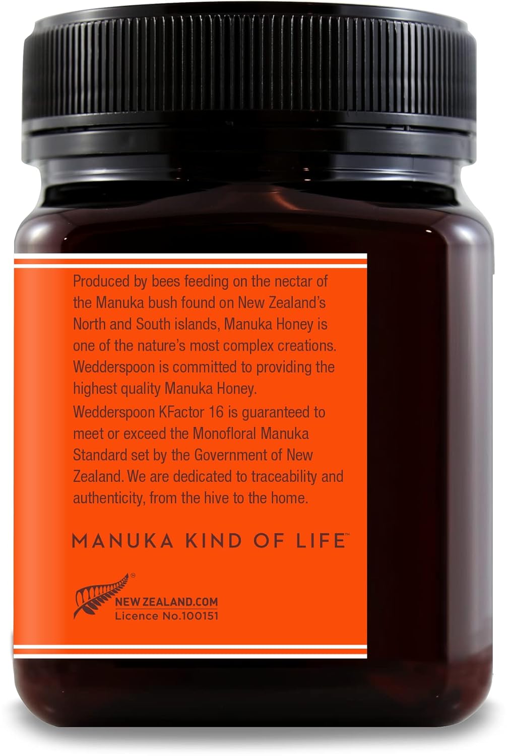 Wedderspoon Raw Premium Manuka Honey, KFactor 16, 35.2 Oz, Unpasteurized, Genuine New Zealand Honey, Traceable From Our Hives To Your Home - Image 8