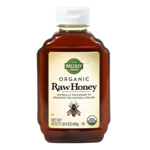 Wellsley Farms Organic Raw Honey, 1...