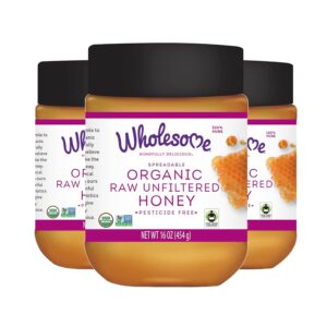 Wholesome Organic Raw Unfiltered Ho...