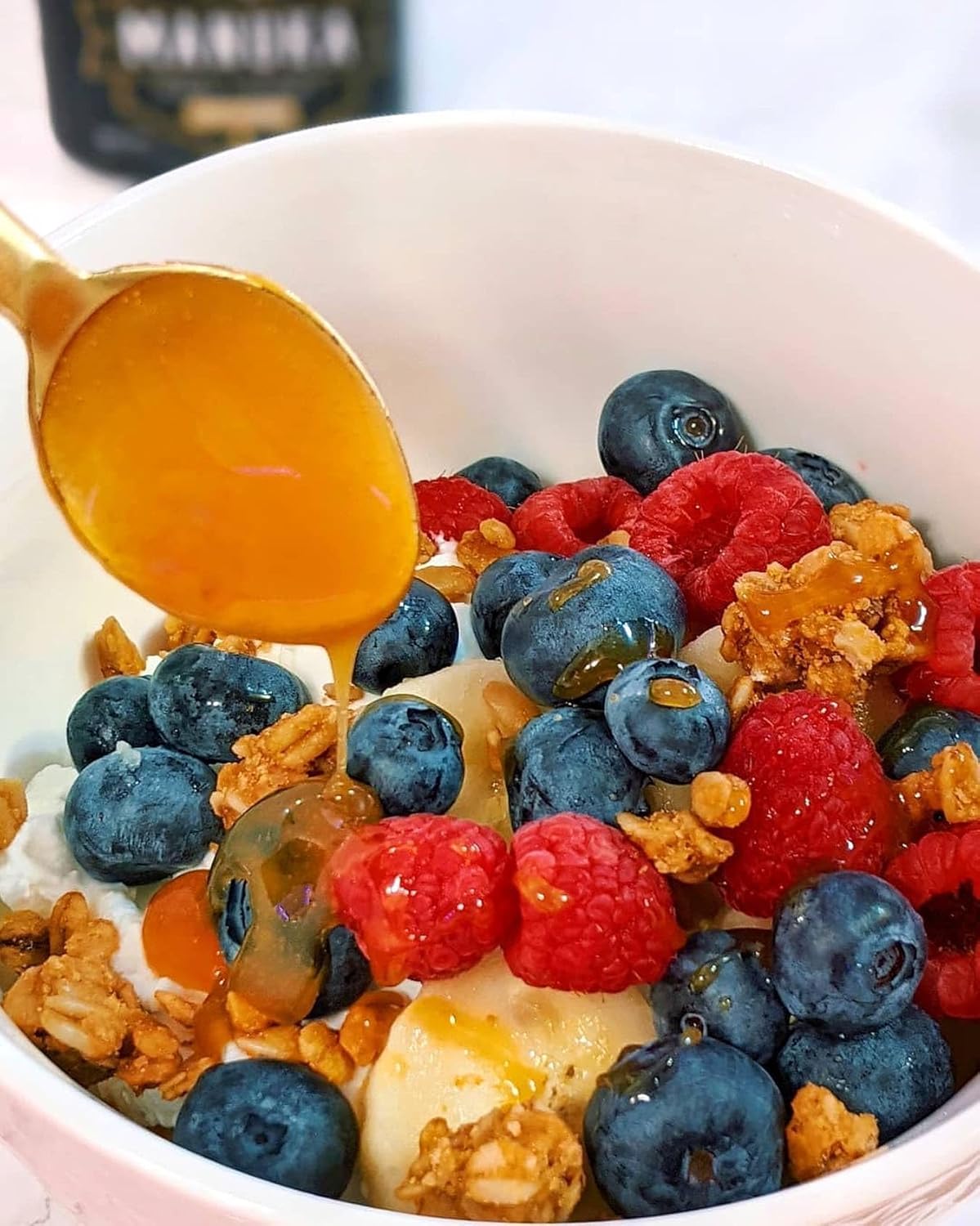 Kiva Raw Manuka Honey Certified UMF 20+, MGO 850+ 100% Pure New Zealand Honey - Non-GMO, Traceable, Non-Glyphosate (8.8 oz) - Image 4