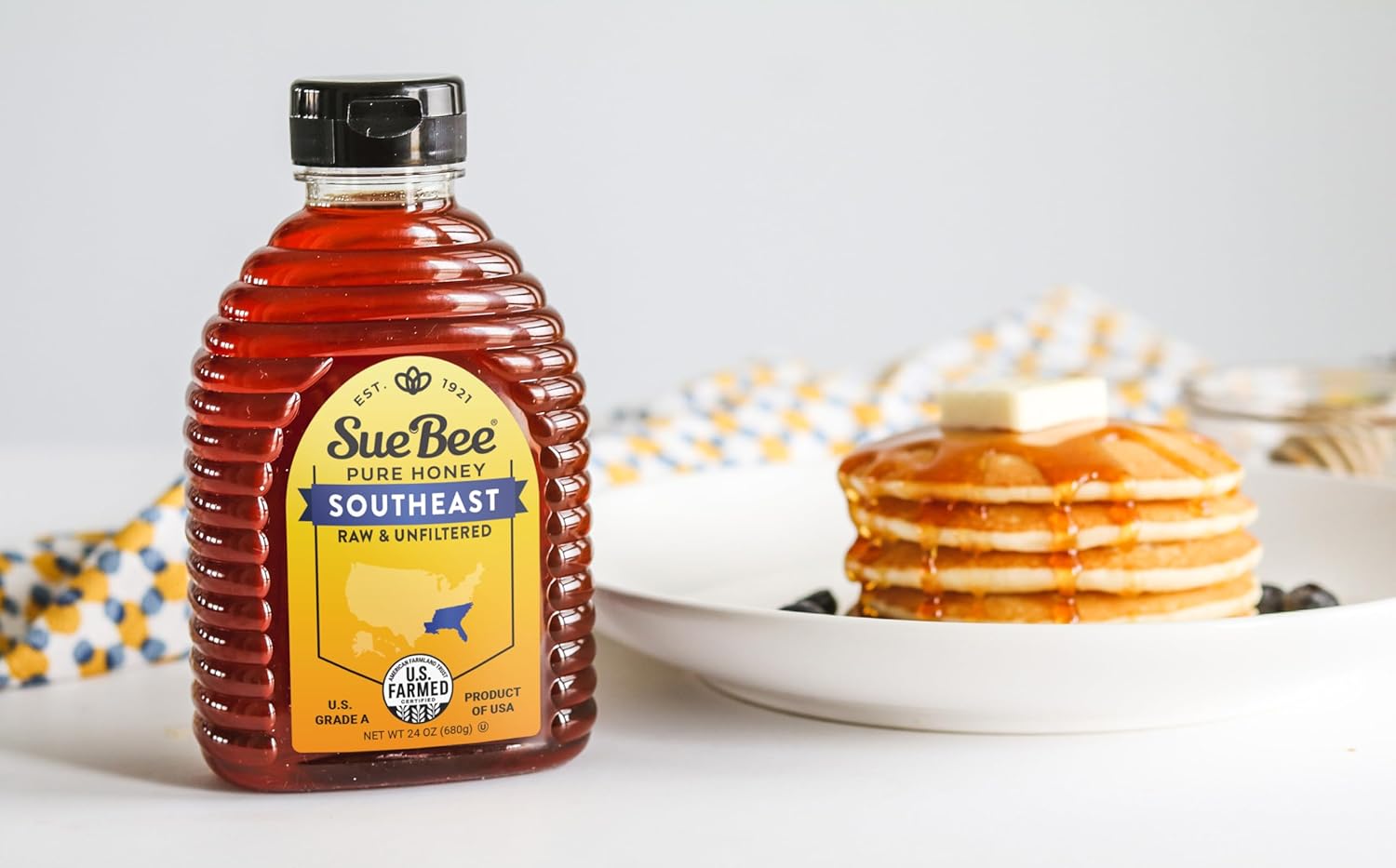Sue Bee Local Southeast Honey, Raw & Unfiltered, Beekeeper-Owned Co-Op, Product of USA, Regional Honey, 24 Ounce (Pack of 1) - Image 4