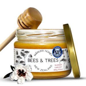 Bees & Trees Manuka Honey 830+...