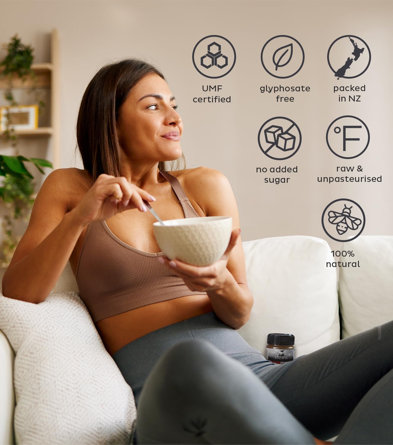 Steens Manuka Honey - MGO 515+ - Pure & Raw 100% Certified UMF 15+ Manuka Honey - Bottled and Sealed in New Zealand - 17.6 oz - Image 5