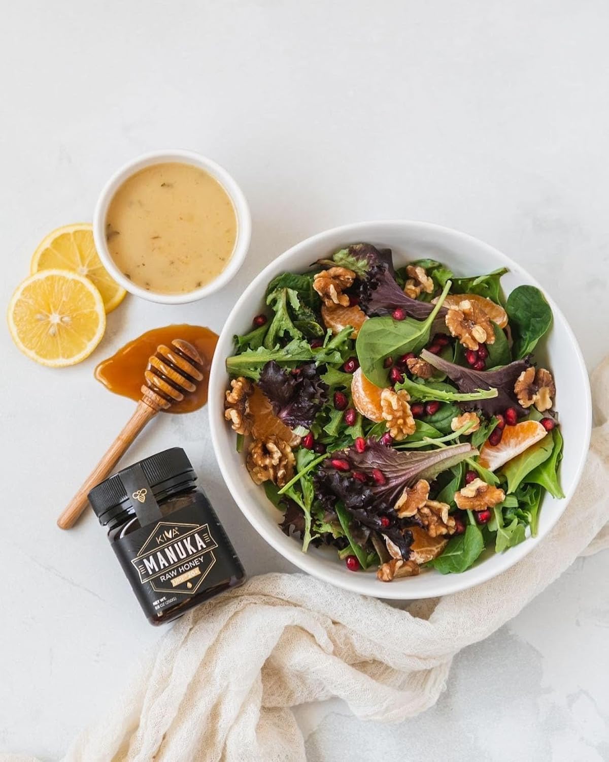 Kiva Raw Manuka Honey Certified UMF 20+, MGO 850+ 100% Pure New Zealand Honey - Non-GMO, Traceable, Non-Glyphosate (8.8 oz) - Image 3