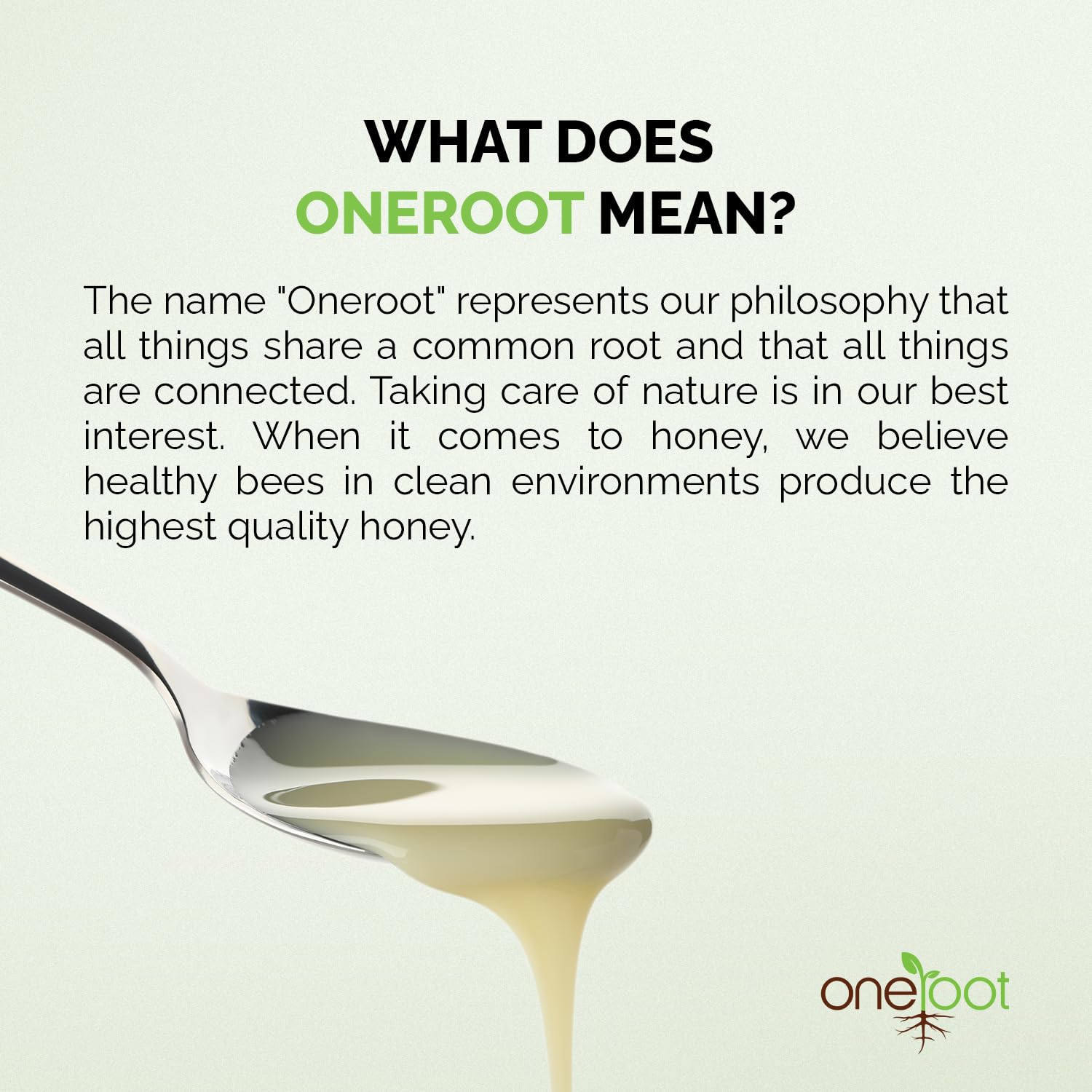 Oneroot 100% Canadian Wildflower Honey - 1kg / 2.2lbs, Unheated & Creamed - Nutrient-Rich, Natural Sweetener with Enzymes - Thick & Pure Raw Unfiltered Honey - Image 5