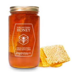 100% Raw Unfiltered Honey With Hone...