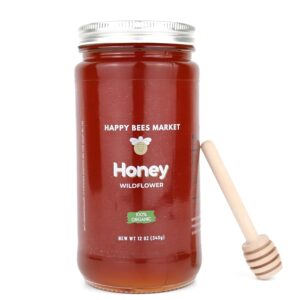 Happy Bees Market Organic Wildflowe...