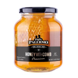 Papa Palermo Premium Honey With Com...