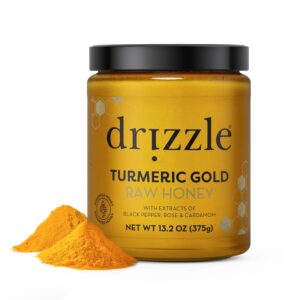 Drizzle Turmeric Gold Raw Honey ...
