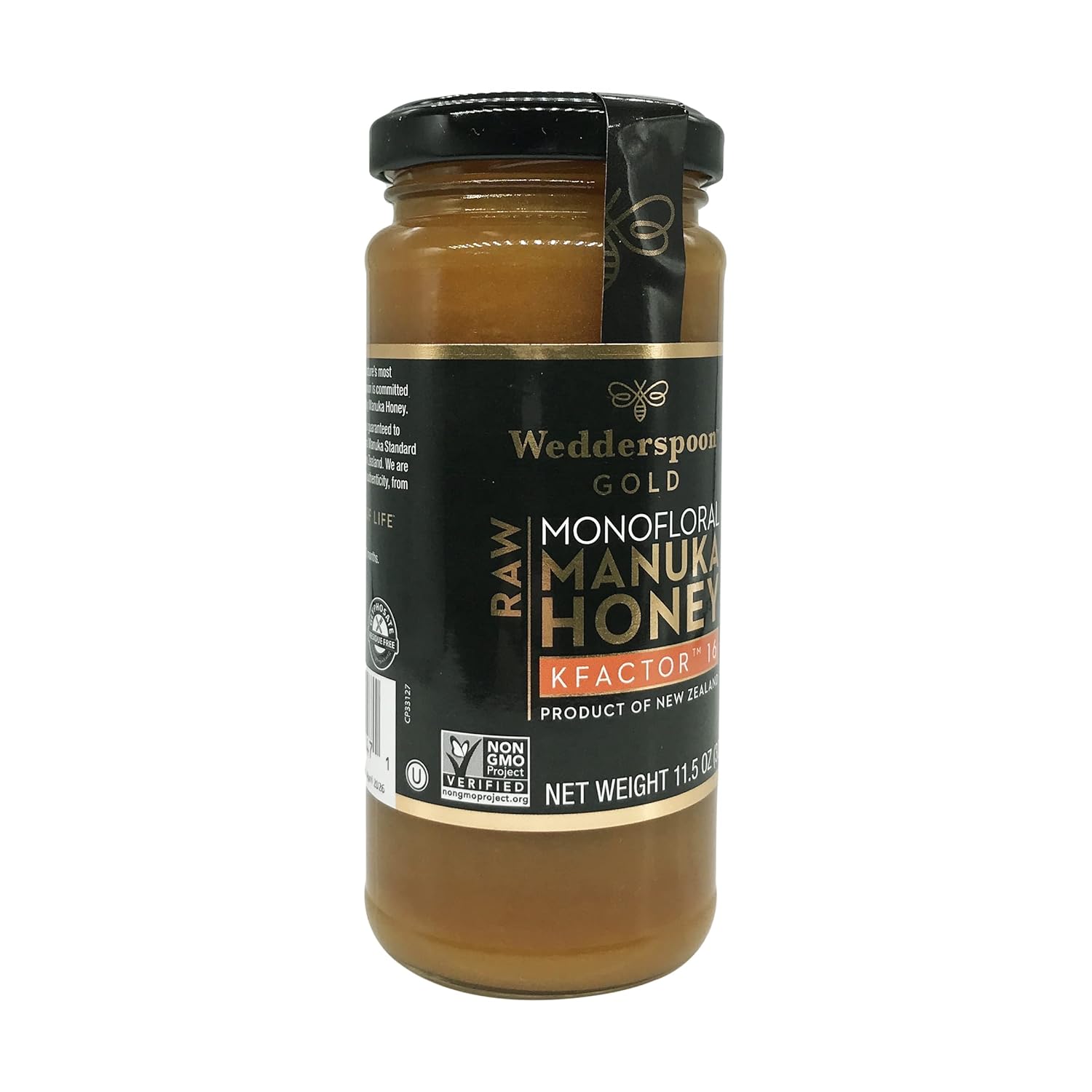 Wedderspoon 100% Raw Manuka Honey - KFactor 16 - 11.5 Ounces - Image 4