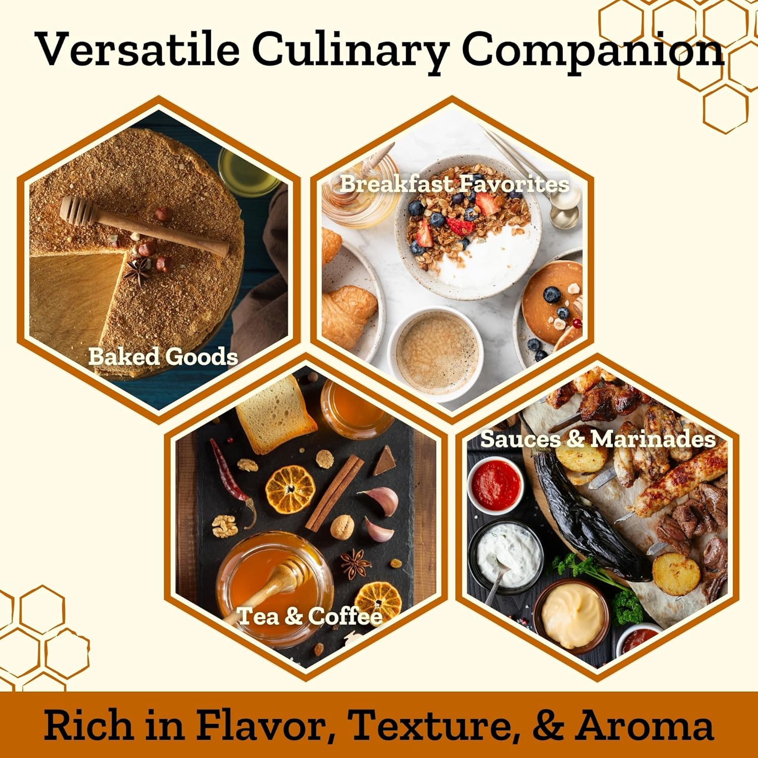 Altay Raw Acacia Honey - 100% Pure, Unfiltered, Unpasteurized, Ethically Sourced - Glass Jar, 908g / 35.2oz - Image 5