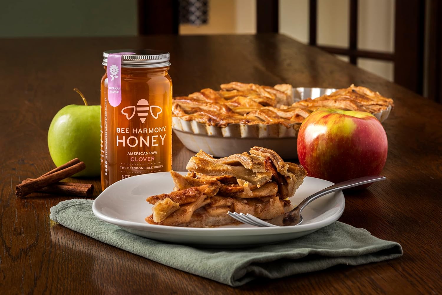 Bee Harmony Honey 3 Pack Variety Pack, 36 Ounce (Clover, Wildflower and Orange Blossom) - Image 5